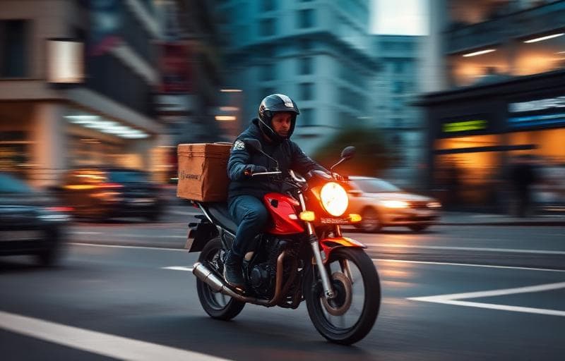 Motorlu kurye hizmeti